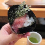 天寿し - トロ鉄砲