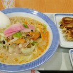 Ringa Hatto - 長崎ちゃんぽん ぎょうざ5個ランチ 745円