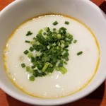 麺屋 六感堂 - 元祖湯田式 冷製うにくつけ蕎麦（エスプーマ仕立て）
