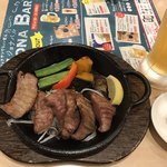 ジョナサン - 牛タンとビール