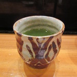 天寿し - お茶①