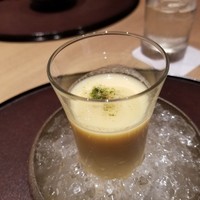 日本料理 花むさし - お椀　とうもろこし摺り流し