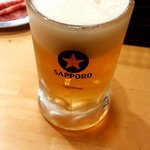 炙 - ビール