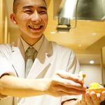 銀座 しのはら - 日本一の笑顔のもなかちゃん（写真の許可を頂きました）