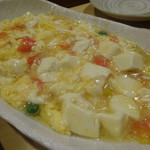 相思豆 - トマトと豆腐と卵の煮込み