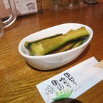 明石麦酒工房 時 - 中華風ピリ辛きゅうり