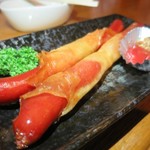 明石麦酒工房 時 - パリ巻きウインナー