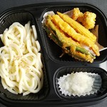 ほっかほっか亭 - 海老天おろしうどん　税込460円(2018.08.16)