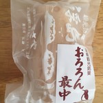 銘菓ささや - オロロンチョウを象った最中