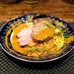 プールトワ - ランチコース 1700円 の豚肩ロース肉のロースト