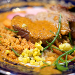 プールトワ - ランチコース 1700円 の豚肩ロース肉のロースト