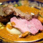 プールトワ - ランチコース 1700円 の豚肩ロース肉のロースト