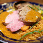 プールトワ - ランチコース 1700円 の豚肩ロース肉のロースト