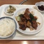 福龍門 - 酢豚定食