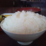 びっくり焼き亭 - ライス普通盛り