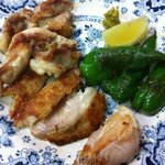 鉄板 好味 - 鶏モモ　塩焼き