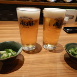 Izakaya Kouya - ビールで乾杯