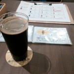 ビアパブ・ひらら - 地ビール(ラズベリースタウト)