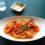 ショパン - 海鮮トマトソーススパゲッティー