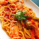 ショパン - 海鮮トマトソーススパゲッティー