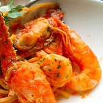 ショパン - 海鮮トマトソーススパゲッティー  ごろンと海鮮♪
