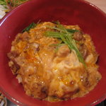 蕎麦 魯庵 - 締まった肉質の唐津鶏