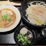 小麦の実り - かつとじ定食（冷やし醤油うどん）