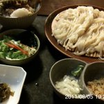 良庵 - 野菜天丼セット（うどん）　６８０円