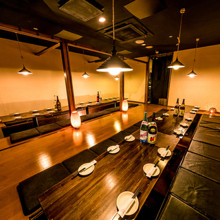 Many completely private rooms available♪ Can accommodate up to 80 people