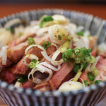 自家製麺 公園前 - チャーシュー丼☆