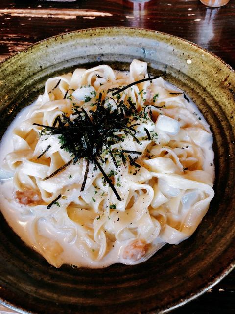 生パスタが美味しい By Peanu 花ごろも 岩倉 喫茶店 食べログ