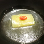 傳 - 冬瓜の椀物　冬瓜とカツオの出汁