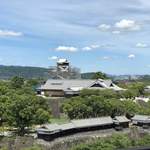 桂花ラーメン - おまけ…熊本市役所14F展望ロビーからの熊本城の眺め