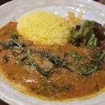 SPICY CURRY 魯珈 - 冷やしサンバルfeat.とろろ＆豆腐