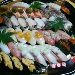 菊鮨 - 菊鮨盛合せ