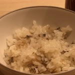 はらまさ - 最初は「トリュフご飯」を。香りもよく美味しい。