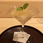 はらまさ - 次に「和牛・ウニ・卵黄かけ」、その上にまた「トリュフ」、、なんという贅沢。顎が落ちそう～～