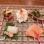 味勧屋 - お造り5種盛り