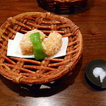 味勧屋 - 鱧のおかき揚げ