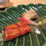 銀座 しのはら - 鰻の蒲焼きと白焼き2