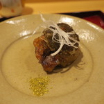 銀座 しのはら - すっぽんの唐揚げ 白髪ねぎで2