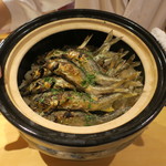 銀座 しのはら - 鮎めし2