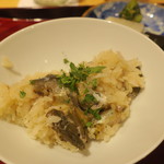銀座 しのはら - 鮎めし4