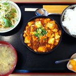 泓豊屋 - 麻婆豆腐定食￥５００ょ