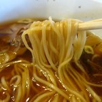 中華そば 麺や食堂 本店 - ストレート細麺