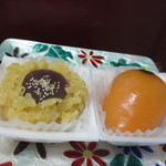 御菓子司　壷屋 - ひまわり、びわ