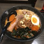 つけ麺 陽 - 【限定】冷やしド担担マン