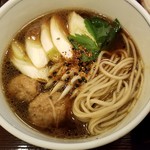 生蕎麦 浅野屋 - 名物 鴨つくねせいろ蕎麦