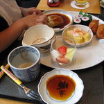 日本料理　さざんか - 食べかけのキッズプレート