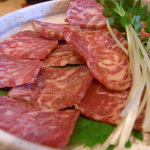 手打そば もり - 2011年８月：馬刺し